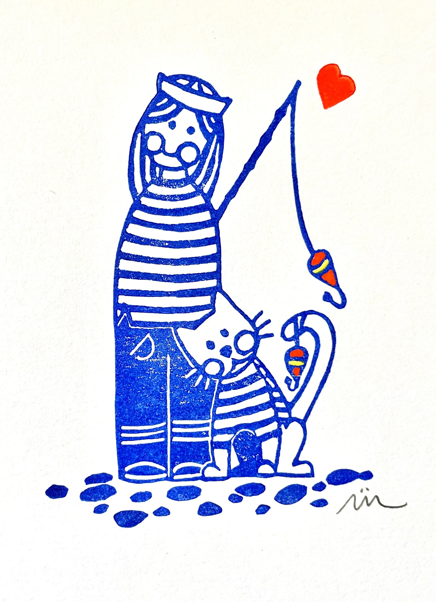 Chat marin