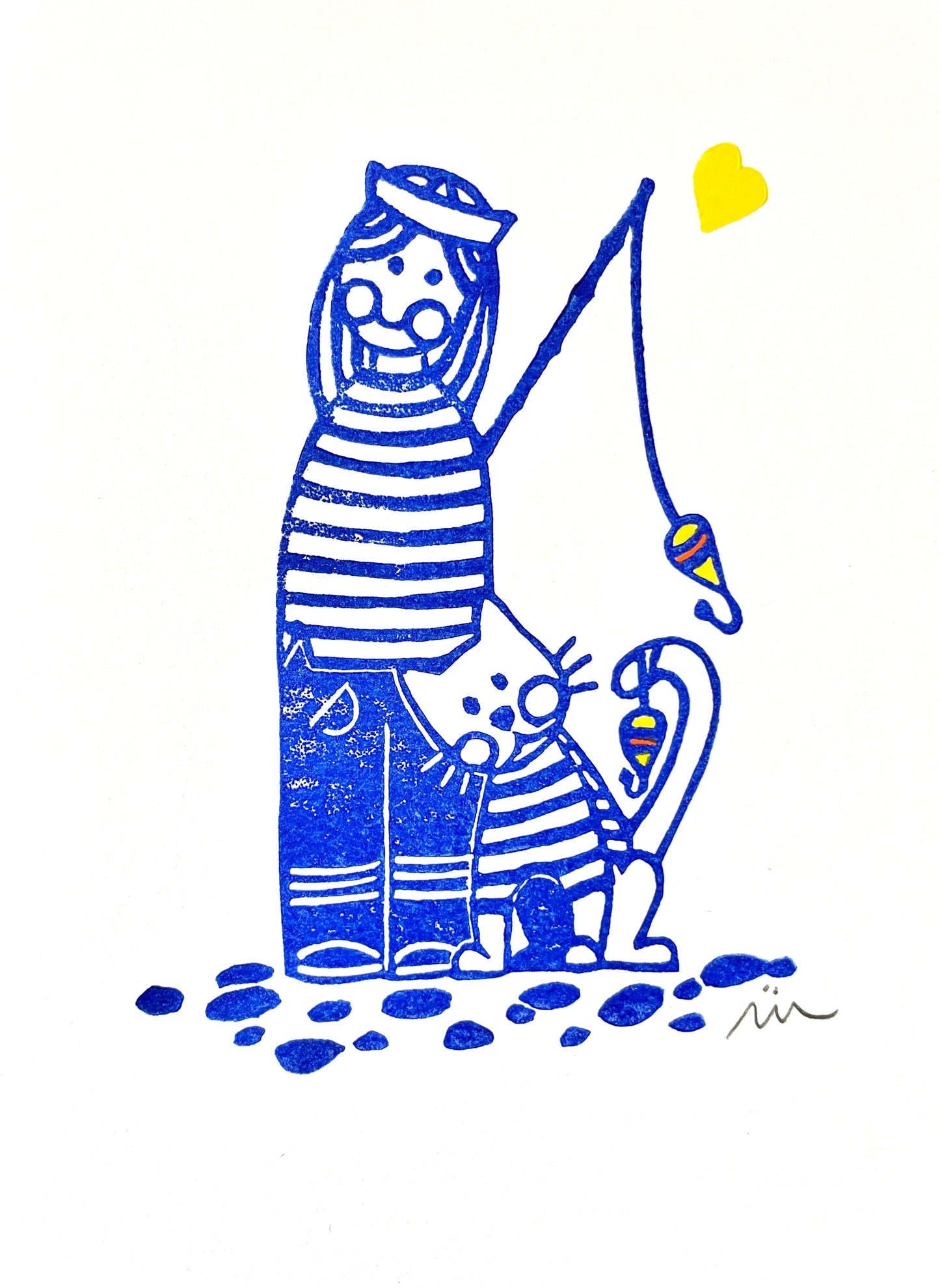 Chat marin